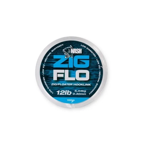 Поводочний матеріал для Зиг-Ріг Nash NXT ZIG FLO 10lb 100m