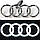 LED AUDI Ауді Емблема ЛЕД емблема задня кришки багажника 180 мм audi A3 A4 A5 A6 A7 колір хром, фото 4