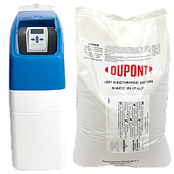 Система пом'якшення води Dowex HCR S/S кабінетного типу EVA 1017 (Clack CK)