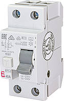 Пристрій захисного відключення ETI EFI6-2 2Р 40А 30мА