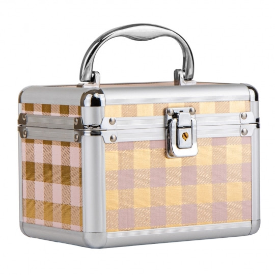 Кейс - скринька "Три скриньки" 12*16.5*18см., метал, екошкіра (9036-006)