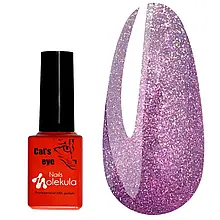 Гель-лак MOLEKULA Flash DRAGON EYES №DE04 світловідбивне Око Дракона лілове 6 мл