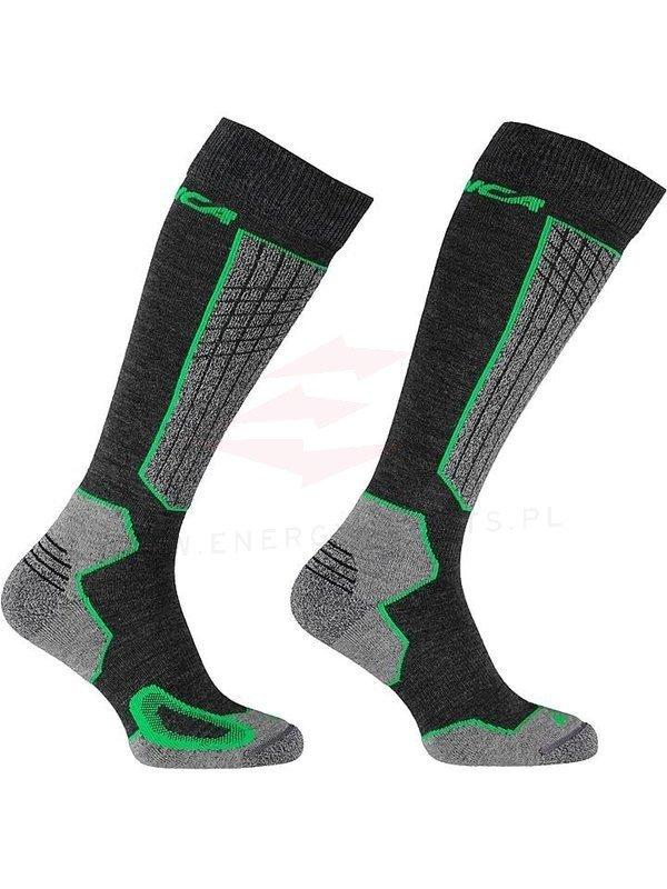 Гірськолижні шкарпетки Nordica High Performance Anthra/Green M (39-42p)