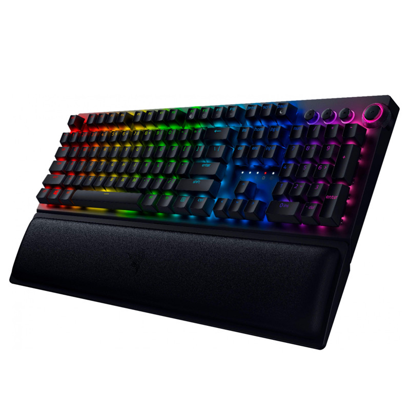 Комп'ютерна клавіатура бездротова RAZER BLACKWIDOW V3 PRO (чорна)