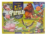 Игра настольная большая Ферма ЛЮКС G-FL-UA-01-01(коробка 39х29)