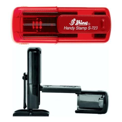 Оснастка для штампа 47x18 мм рубін кишенькова, Shiny Handy Stamp S-723