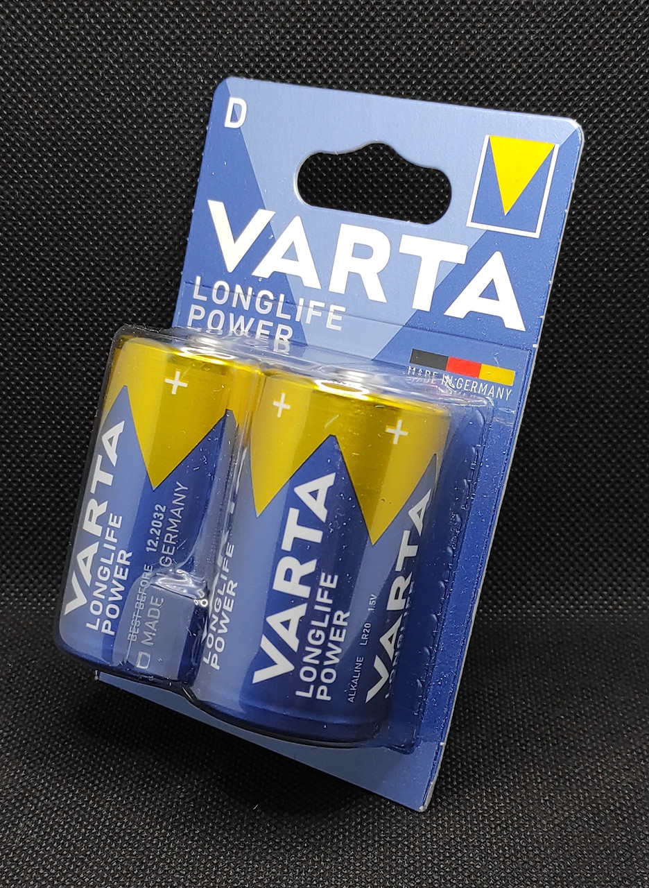 Батарейка D LR20 Varta LongLifePower