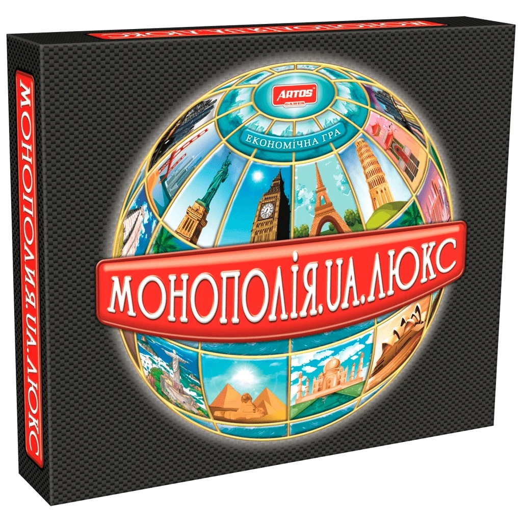 Монополія.UA. Люкс Artos Games Настільна грa