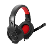 Ігрові навушники XTRIKE ME HP-312 чорно-червоні геймерські з мікрофоном для ігор ПК ноутбука комп'ютера, фото 2