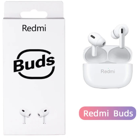 Бездротові навушники Xiaomi Redmi , шумоподавлюючі навушники Bluetooth з сенсорним керуванням, батарея 300 мАг,, фото 1