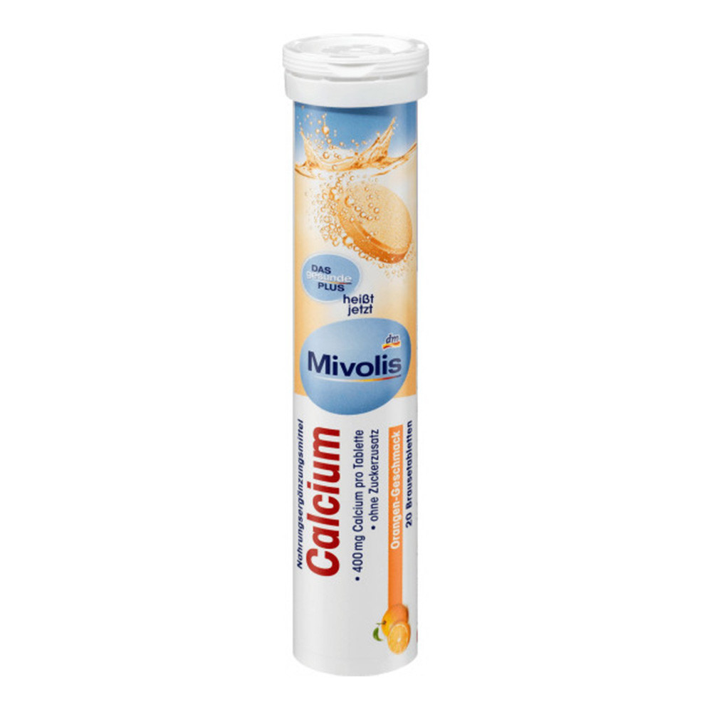 MIVOLIS Calcium Вітаміні Шипучі пігулки №20