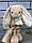 Іграшка плюшевий зайчик з іменем та датою народження, фото 4