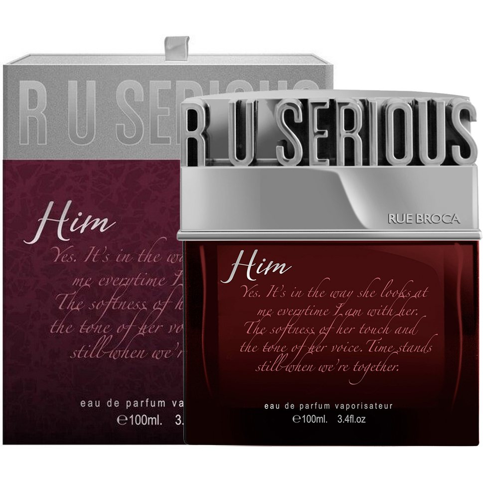 Парфумована вода Afnan Rue Broca R U Serious Him для чоловіків — edp 100 ml