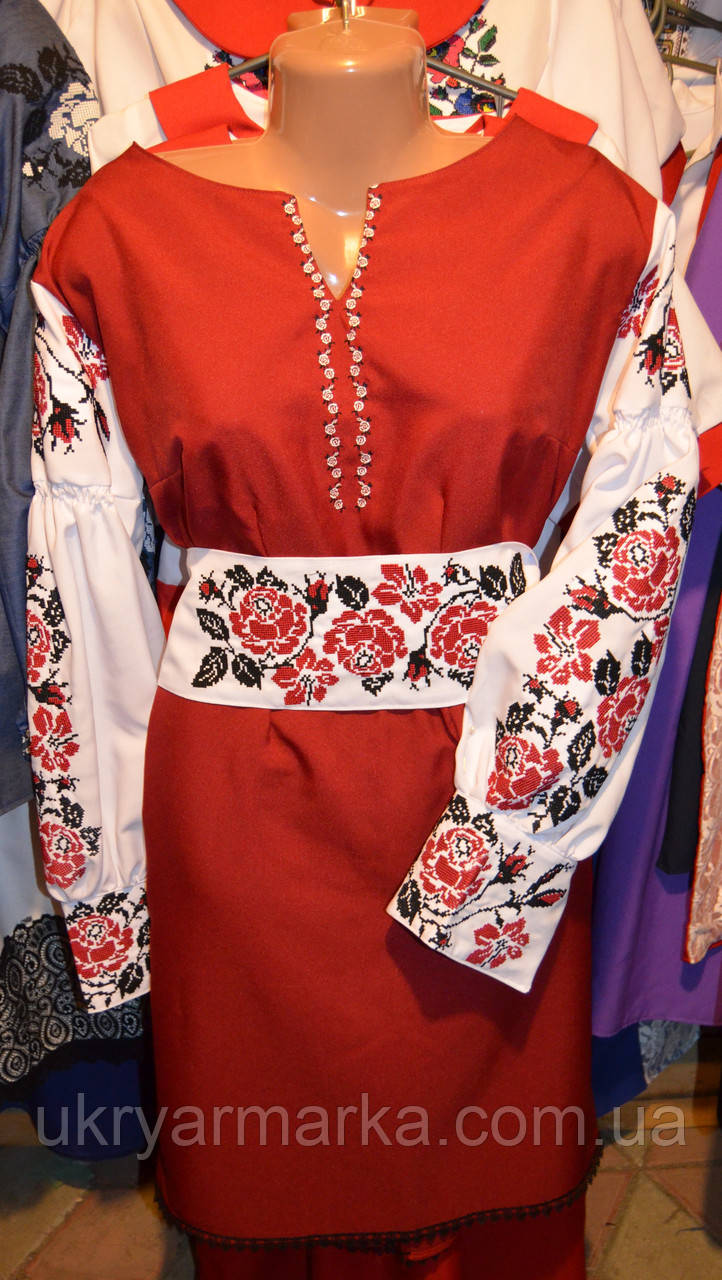 Плаття вишите жіноче "Елегія"