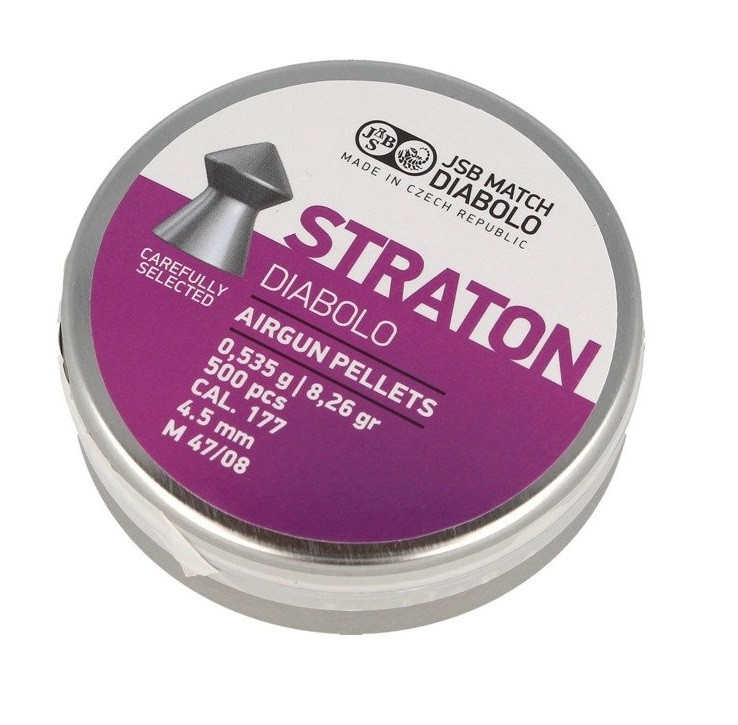 Кулі пневматичні JSB Diabolo Straton 4,5 мм 0,535 гр. (500 шт/уп)