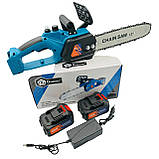 Акумуляторна ланцюгова пилка Chain Saw 12'' SW-642 (30см) DOMOTEC, фото 9