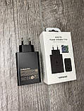 Блок живлення для Samsung Trio 65 Вт (EP-T6530NBEGWW) USB-C x 2Ports, USB-A Port, фото 2