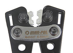 Обтискний інструмент для кабелю MAR-POL M49527 6-50mm, фото 5