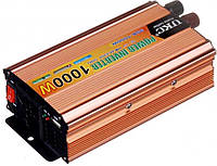 Инвертор (преобразователь напряжения) 12V-220V UKC SSK-1000W (500W/1000W)