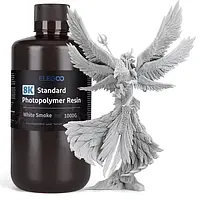8K Standard Resin Colored 1KG, White Smoky