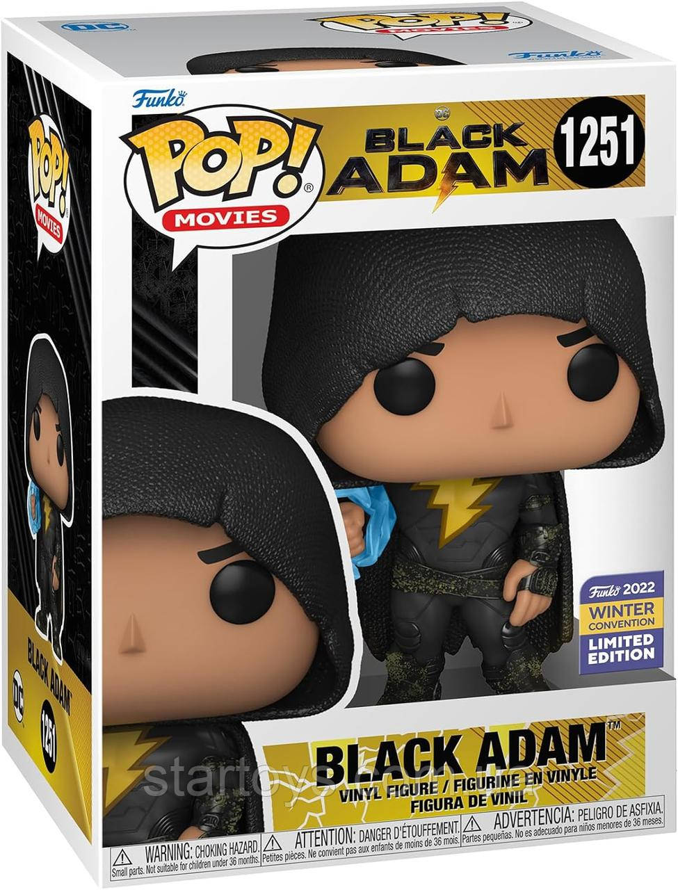 Фанко Поп Блек Адам Зимові конвенції #1251 Funko Pop! Movies: Black Adam