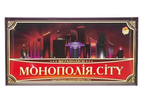 Монополія CITY Настільна грa Artos