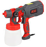 Пістолет-розпилювач LEX LXES01 (550 Вт, 300 мл/хв, бак 800 мл), фото 4