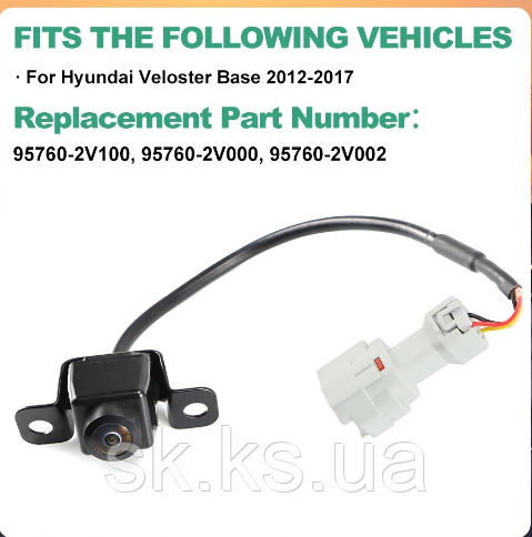 Камера заднього виду 95760-2V100 590-485 95760-2V002 для Hyundai Veloster Base 2012-2017