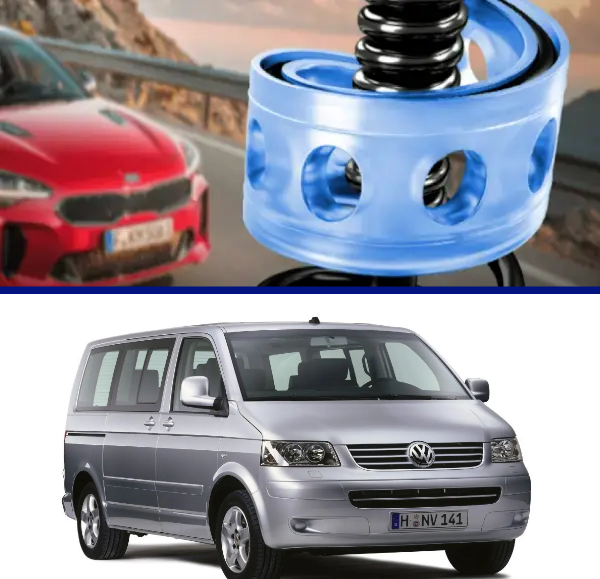 Автобафери силіконові на передні пружини Volkswagen Passat CC 2008-2010 (проставки, подушки пружини)