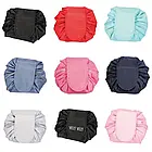 Косметичка-органайзер дорожня Рожева 50 см Велика косметичка для подорожей Містка косметичка, фото 5