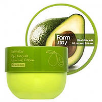 Крем для лица и тела FarmStay REAL AVOCADO All-In-One Cream с авокадо, 300 мл