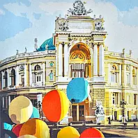 Розпис по номерах Перлина біля моря 40х40