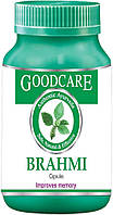 Брахмі ГудКер 60 кап. (500мг), Brahmi GoodCare, Брахми, покращує роботу мозку, зміцнює пам'ять, Аюрведа Здесь