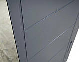 Вхідні двері Abwehr 367 UFO Cottage+ терморозрив вулиця ral 7016 сіра/vin сіра 2 категорія, фото 4