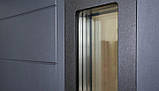 Вхідні двері Abwehr 367 UFO Cottage+ терморозрив вулиця ral 7016 сіра/vin сіра 2 категорія, фото 9