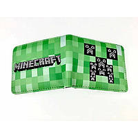 Гаманець Minecraft Creeper алмазний меч зелений