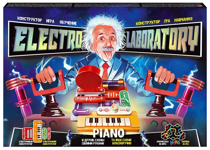 Електронний конструктор Electro Laboratory. Piano ELab-01-02