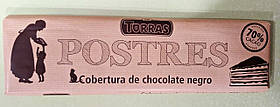 Шоколад Torras Postres чорний 300 г (без глютену)
