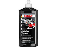 ЦВЕТНОЙ ЖИДКИЙ ВОСК ЧЁРНЫЙ SONAX COLORWAX SCHWARZ 500 МЛ