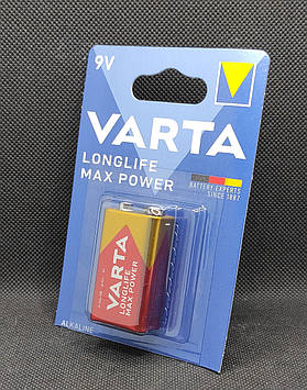 Батарейка "Крона" Varta LongLife Max