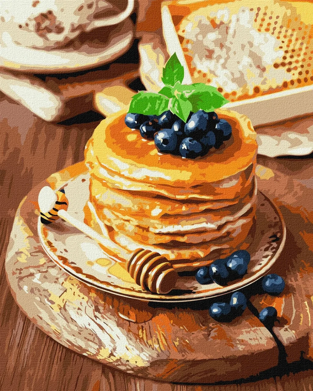 Картина за номерами Ідейка - Медові панкейки 40х50, фото 1