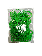 Резинки для плетения 150шт. Зеленый