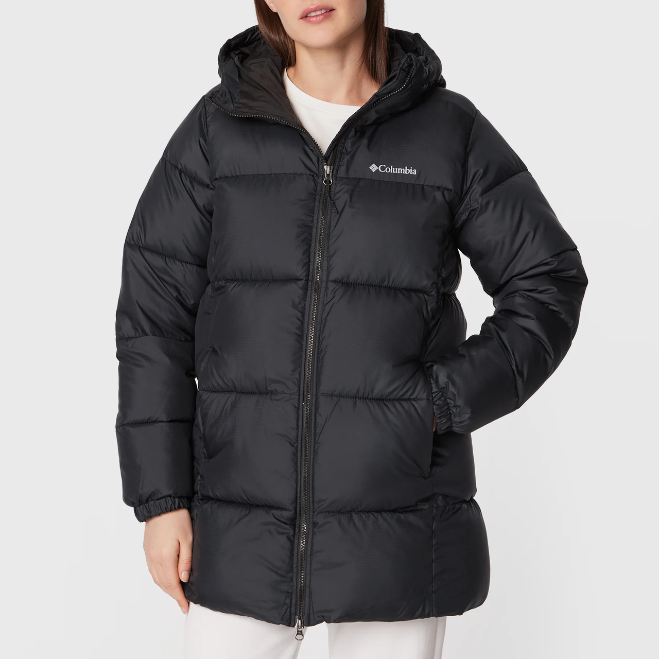 Куртка утеплена жіноча Columbia Puffect Mid Hooded Jacket