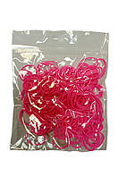Резинки для плетения 150шт. Розовый