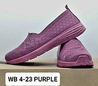 Балетка женская WB 4-23 Purple, TS Shoes, 6 пар