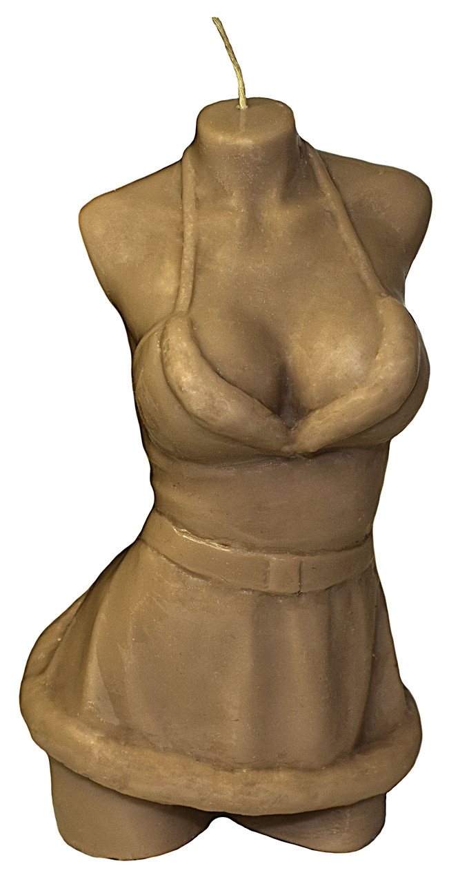 Свічка "Флірт у фартушку – Капучино"