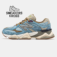 Мужские кроссовки New Balance 9060 x Bodega, Демисезонные кроссовки Нью Беленс 9060