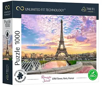 Пазли Ейфелева вежа, Париж (1000 елементів) Trefl 10693