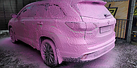 Рожева піна для автомийки. Pink active foam. 1л налив (Концентрат)