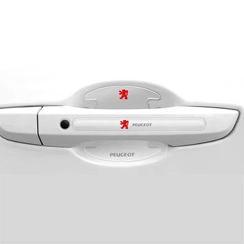 Комплект захисних плівок під ручки авто Peugeot 8шт